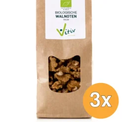 3x Vitiv Walnoten Bio (500 gr)