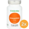 2x VitOrtho Astaxanthine 4mg AstaPure (60 vega capsules)