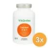 3x Vitortho Calcium 4 in 1 (120 tabletten)