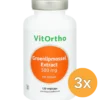 3x VitOrtho Groenlipmossel Extract 500 mg (120 vega capsules)