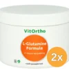 2x VitOrtho L-Glutamine formule (105 gr)