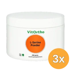 3x Vitortho L-Serine (200 gr)
