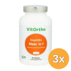 3x VitOrtho Meer in 1 Dagelijks (60 vega capsules)