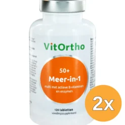 2x Vitortho Meer in 1 50+ (120 tabletten)