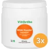 3x VitOrtho MSM Poeder OptiMSM (250 gr)
