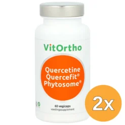 2x VitOrtho Quercetine quercefit phytosome (60 vega capsules)