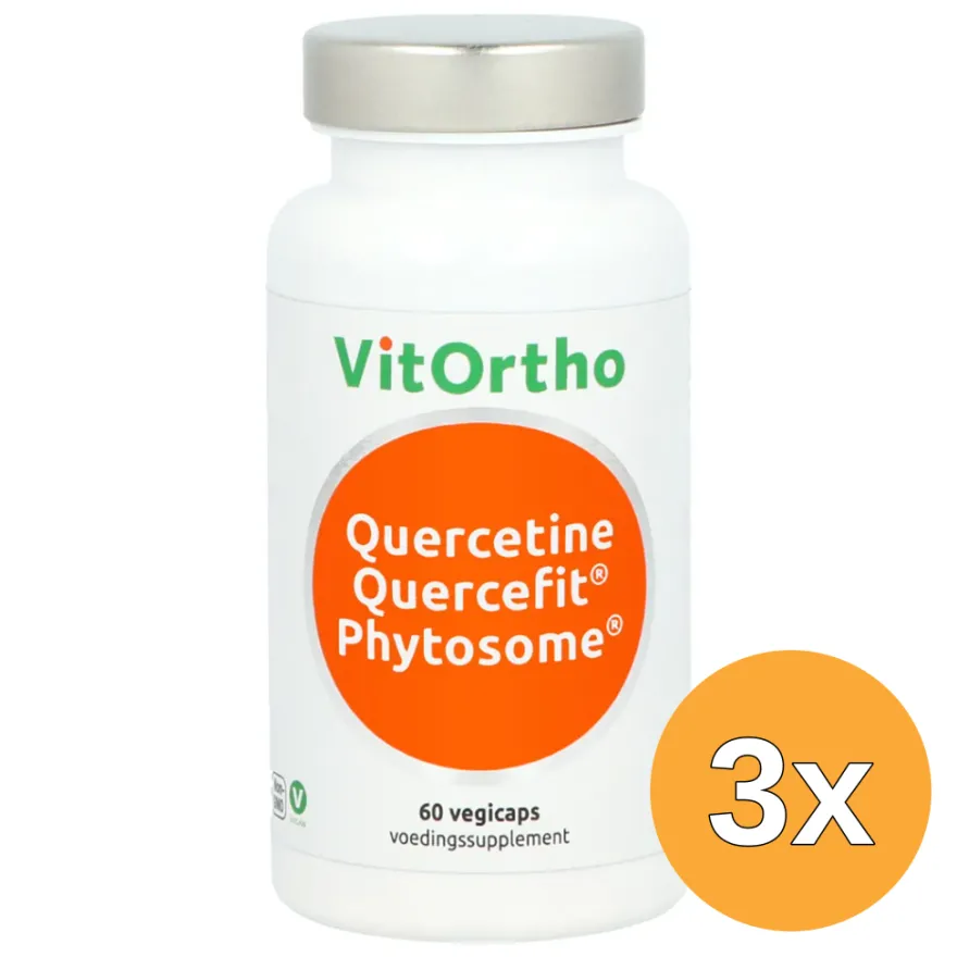 3x VitOrtho Quercetine quercefit phytosome (60 vega capsules)