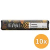 10x Vivani Chocolate To Go Creamy Caramel Bio (40 gr)