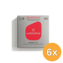 6x Waterdrop Microlyte Bruistabletgrapefruit (12 stuks)