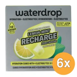6x Waterdrop Microlyte Lemon Mint (12 stuks)