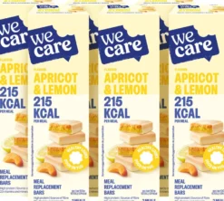 6x WeCare Bars Apricot & Lemon (116 gr)