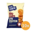 10x WeCare High Protein BBQ Chips (60 gr)