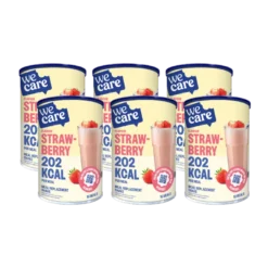 6x WeCare Shake Strawberry (436 gr)