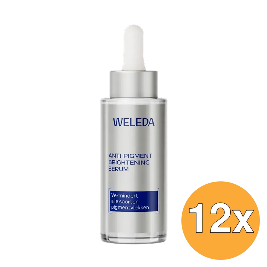 12x Weleda Anti-pigment Brightening Serum (30 ml)