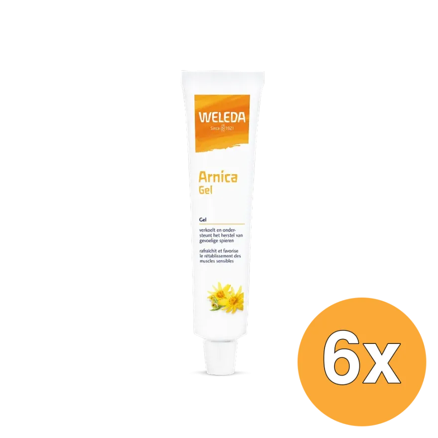 6x WELEDA Arnica gel (25 gr)