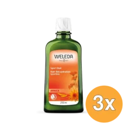 3x WELEDA Arnica sport bad (200 ml)