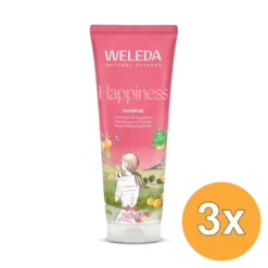 3x Weleda Aroma Shower Happiness Douchegel (200 ml)