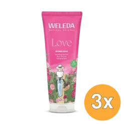 3x WELEDA Aroma shower love (200 ml)