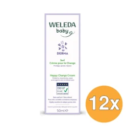 12x WELEDA Baby Derma 3 in 1 Billenbalsem (50 ml)