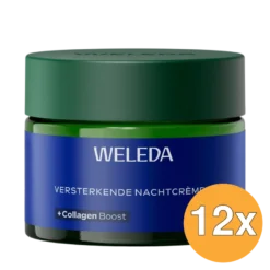12x WELEDA Blauwe Gentiaan & Edelweiss versterkende nachtcreme (40 ml)