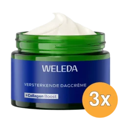 3x WELEDA Blauwe Gentiaan & Edelweiss versterkende dagcreme (40 ml)