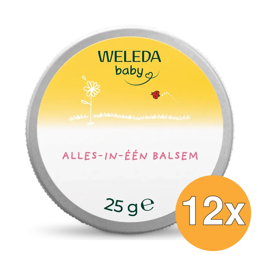 12x WELEDA Calendula alles-in-een balsem (25 gr)