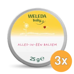 3x WELEDA Calendula alles-in-een balsem (25 gr)