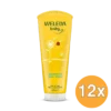 12x WELEDA Calendula baby shampoo & douchecreme (200 ml)