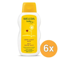 6x WELEDA Calendula Relax Cremebad (200 ml)