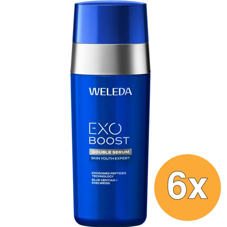 6x Weleda Exo Boost Double Serum Blauwe Gentiaan (30 ml)