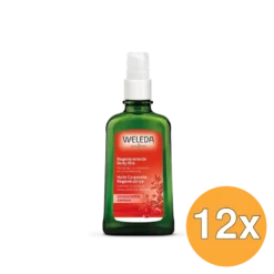 12x WELEDA Granaatappel Regenererende Body Olie (100 ml)