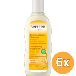6x WELEDA Haver herstellende shampoo (190 ml)