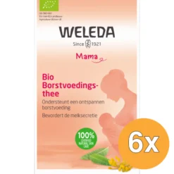 6x Weleda Mama Borstvoedingsthee Bio (40 gr)