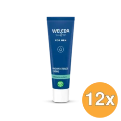 12x WELEDA Men hydraterende creme (30 ml)