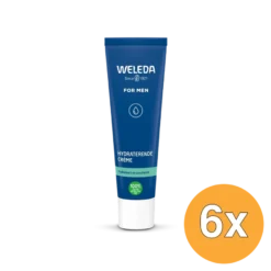 6x WELEDA Men hydraterende creme (30 ml)