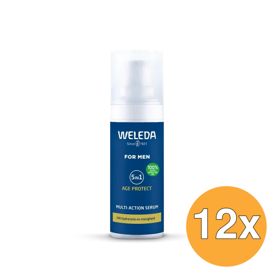12x WELEDA Men 5in1 multi-action serum (30 ml)