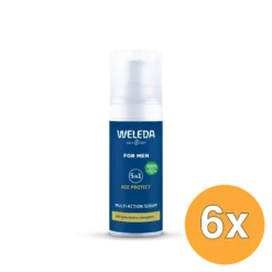 6x WELEDA Men 5in1 multi-action serum (30 ml)