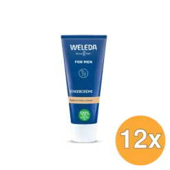 12x WELEDA Men scheercreme (75 ml)