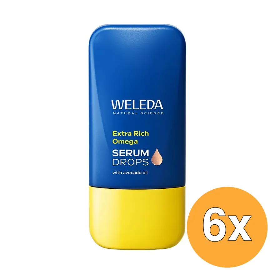6x WELEDA Omega Boost Serum Drops (30 ml)