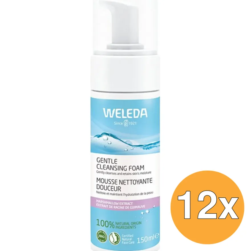 12x WELEDA Reinigingsmouse Mild Bio (250 ml)