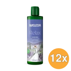 12x Weleda Relax Douchecreme Lavendel (400 ml)