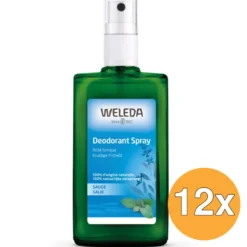12x WELEDA Salie deodorant spray (100 ml)