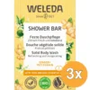 3x WELEDA Shower bar ginger + pititgrain (75 gr)