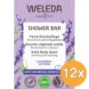 12x WELEDA Shower bar lavender + vetiver (75 gr)