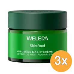 3x WELEDA Skin Food Nachtcreme (40 ml)
