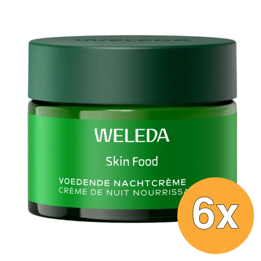 6x WELEDA Skin Food Nachtcreme (40 ml)