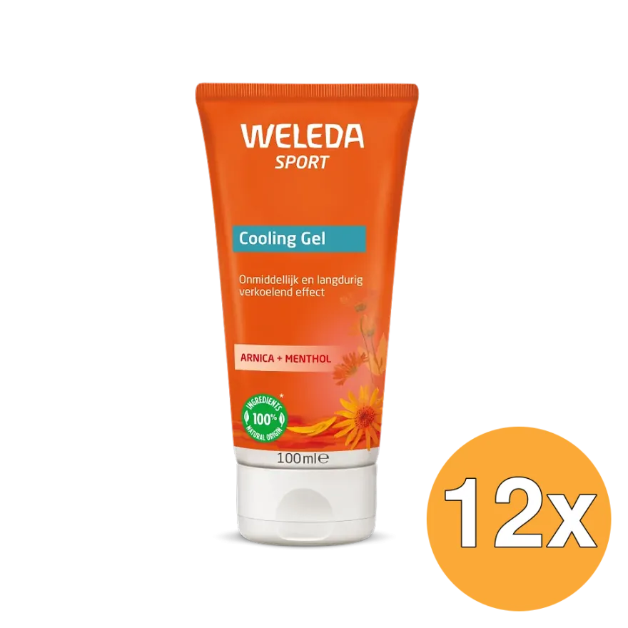 12x Weleda Sport Arnica Cooling Gel (100 ml)