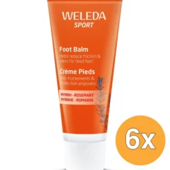 6x Weleda Sport Voetbalsem (75 ml)