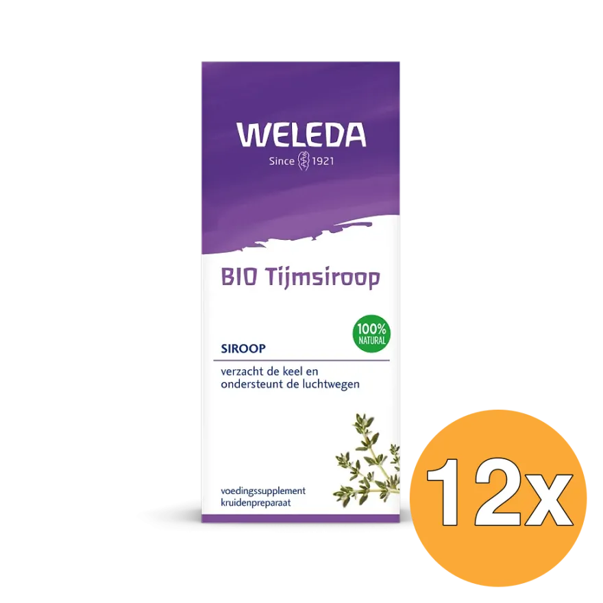 12x WELEDA Tijmsiroop bio (200 ml)