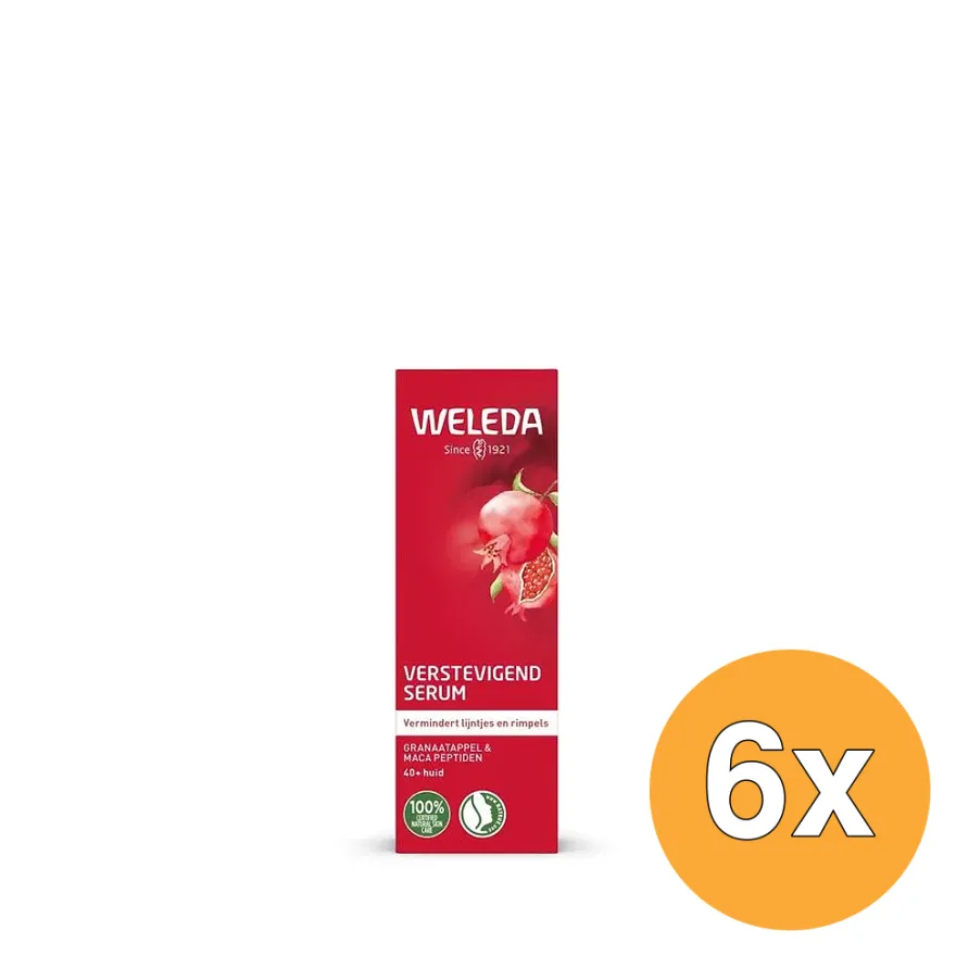 6x WELEDA Verstevigend serumgranaatappel/maca (30 ml)